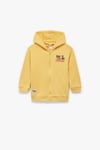 Koton Erkek Bebek Uzun Kollu Bisiklet Yaka Fermuarlı Kapşonlu Sweatshirt