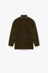 Koton Erkek Bebek Uzun Kollu Cepli Dik Yaka Fermuarlı Polar Sweatshirt