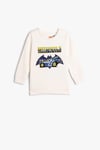 Koton Erkek Çocuk Batwheels Baskılı Sweatshirt