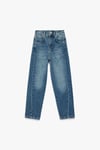 Koton Erkek Çocuk Beli Lastikli Düğmeli Rahat Kesim Denim Pantolon