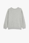 Koton Erkek Çocuk Bisiklet Yaka Slogan Baskılı Uzun Kollu Sweatshirt