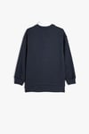 Koton Erkek Çocuk Okul Sweatshirt Basic Okul Gömleği Yaka Detaylı Uzun Kollu Pamuklu