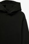 Koton Erkek Çocuk Oversize Şardonlu Uzun Kollu Basic Kapşonlu Sweatshirt