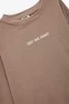 Koton Erkek Çocuk Pamuklu Uzun Kollu Bisiklet Yaka Baskılı Sweatshirt