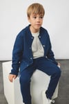 Koton Erkek Çocuk Pamuklu Uzun Kollu Bisiklet Yaka Oversize Basic Sweatshirt