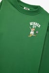 Koton Erkek Çocuk Pamuklu Uzun Kollu Bisiklet Yaka Baskılı Şardonlu Sweatshirt
