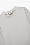 Koton Erkek Çocuk Pamuklu Uzun Kollu Bisiklet Yaka Oversize Basic Sweatshirt