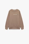 Koton Erkek Çocuk Pamuklu Uzun Kollu Bisiklet Yaka Baskılı Sweatshirt