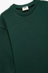 Koton Erkek Çocuk Pamuklu Uzun Kollu Bisiklet Yaka Oversize Basic Sweatshirt