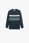 Koton Erkek Çocuk Pamuklu Yuvarlak Yaka Uzun Kollu Çizgili Sweatshirt