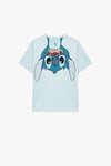 Koton Erkek Çocuk Stitch Baskılı Kısa Kollu Bisiklet Yaka Lisanslı Tişört