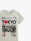 Koton Erkek Çocuk Tokyo Şehir Baskılı Tişört Kısa Kollu
