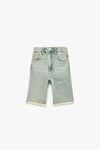 Koton Erkek Çocuk Yıpratma Detaylı Pamuklu Cepli Denim Şort