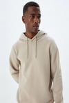 Koton Kapşonlu Sweatshirt Basic Pamuk Karışımlı