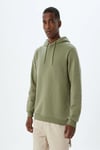 Koton Kapşonlu Sweatshirt Basic Pamuk Karışımlı