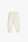 Koton Kız Bebek Basic Jogger Eşofman Altı Beli Lastikli Pamuklu