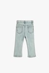 Koton Kız Bebek İspanyol Paça Kot Pantolon Cepli Pamuklu - Flare Jean