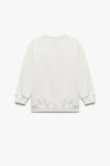 Koton Kız Bebek Pamuklu Uzun Kollu Bisiklet Yaka Şardonlu Sweatshirt