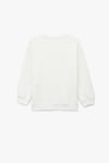 Koton Kız Bebek Pamuklu Uzun Kollu Bisiklet Yaka Baskılı Sweatshirt