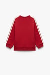 Koton Kız Bebek Uzun Kollu Şardonlu Şerit Detaylı Nakışlı Bisiklet Yaka Sweatshirt