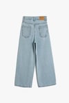 Koton Kız Çocuk Bol Paça Kot Pantolon Cep Detaylı Pamuklu - Wide Leg Jean
