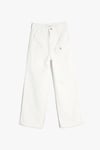 Koton Kız Çocuk Bol Paça Kot Pantolon Önde Cep Detaylı Pamuklu - Crop Wide Leg Jean