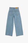 Koton Kız Çocuk İspanyol Paça Kot Pantolon Cep Detaylı Normal Bel - Flare Jean
