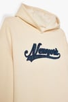 Koton Kız Çocuk Kapşonlu Sweatshirt Şehir Temalı Baskı Detaylı Uzun Kollu Şardonlu