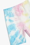Koton Kız Çocuk Kısa Tayt Batik Desenli Beli Lastikli