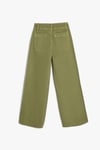 Koton Kız Çocuk Kot Pantolon Bol Paça Cep Detaylı Pamuklu - Wide Leg Jean