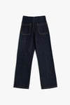 Koton Kız Çocuk Kot Pantolon Düz Paça Cepli Pamuklu- Straight Jean