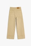 Koton Kız Çocuk Kot Pantolon Geniş Paça Cepli Pamuklu - Wide Leg Jean