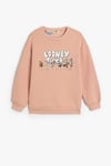 Koton Kız Çocuk Looney Tunes Sweat Lisanslı Bisiklet Yaka Uzun Kollu Şardonlu