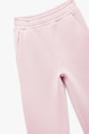 Koton Kız Çocuk Şardonlu Beli Lastikli Baskılı Basic Jogger Eşofman Altı