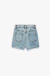 Koton Kız Çocuk Slim Fit Pamuklu Cepli Taş Detaylı Mini Denim Şort