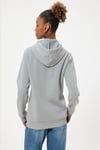 Koton Oversize Kapüşonlu Sweatshirt Kanguru Cep Detaylı Köpek Baskılı Şardonlu