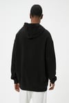 Koton Oversize Sweatshirt Kapşonlu Uzun Kollu Kanguru Cep Detaylı