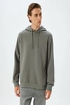 Koton Şardonlu Pamuklu Basic Kapşonlu Sweatshirt