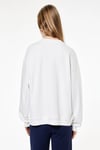 Koton Şardonlu Stitch Lisanslı Bisiklet Yaka Baskılı Oversize Sweatshirt