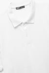 Koton Slim Fit Kısa Kollu Pike Kumaş Pamuklu Polo Yaka Tişört