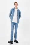 Koton Slim Fit Kot Pantolon - Brad Jean
