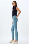 Koton Slim Fit Kot Pantolon Düz Paça Normal Bel Düğmeli Cepli Pamuklu - Slim Straight Fit Jeans