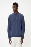 Koton Slogan Baskılı Sweatshirt Bisiklet Yaka Uzun Kollu Pamuklu