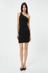 Koton Tek Omuz Elbise Mini Slim Fit