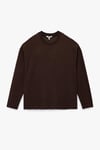 Koton Uzun Kollu Bisiklet Yaka Basic Sweatshirt