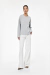 Koton Uzun Kollu Bisiklet Yaka Basic Sweatshirt