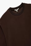 Koton Uzun Kollu Bisiklet Yaka Basic Sweatshirt