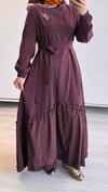 Alya Elbise Bordo