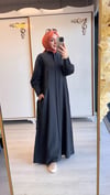 Gömlek Elbise Siyah