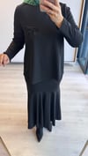 Nurcan Çetin Balık Etekli Takım Siyah